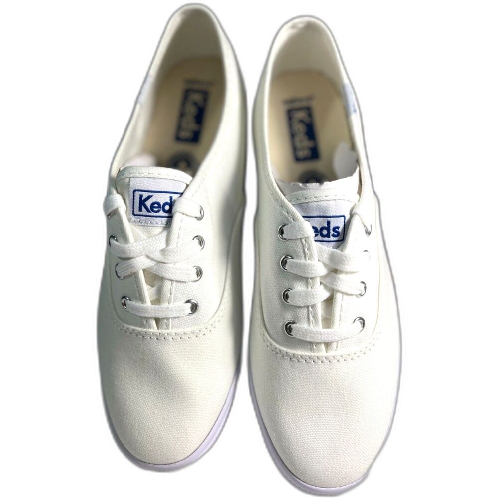 Keds Champion Women's White Sneakers SZ 5 NEW - Picture 2 of 6
